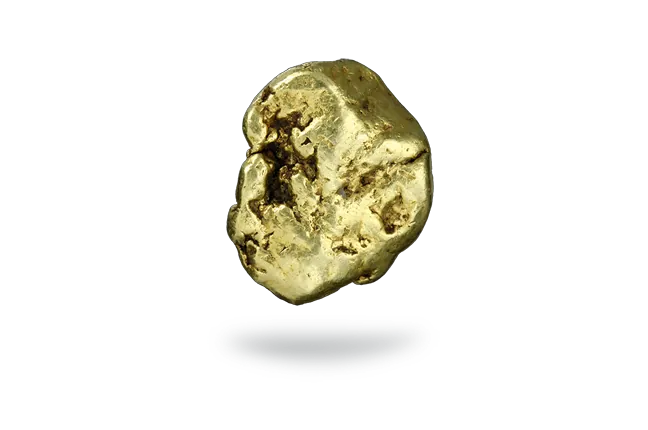 Rohes Gold