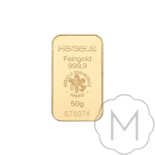 Heraeus Gold 50 grams #1