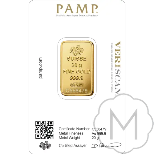 Pamp Suisse Fortuna Gold 20 Gramm #3