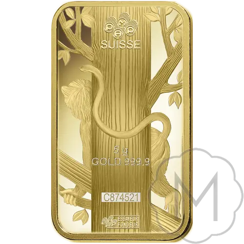 Pamp Suisse Lunar Monkey Gold 5 Gramm #2