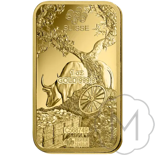 Pamp Suisse Lunar Ox Gold 1 Troy Ounce #2