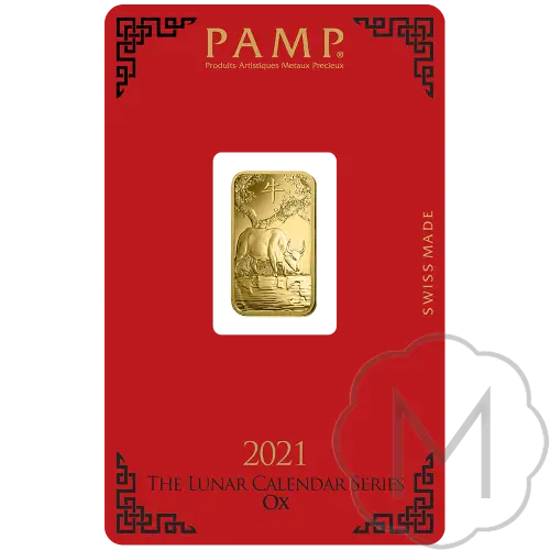 Pamp Suisse Lunar Ox Gold 5 Gramm #3