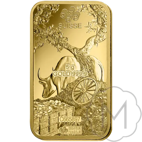 Pamp Suisse Lunar Ox Gold 5 Gramm #2