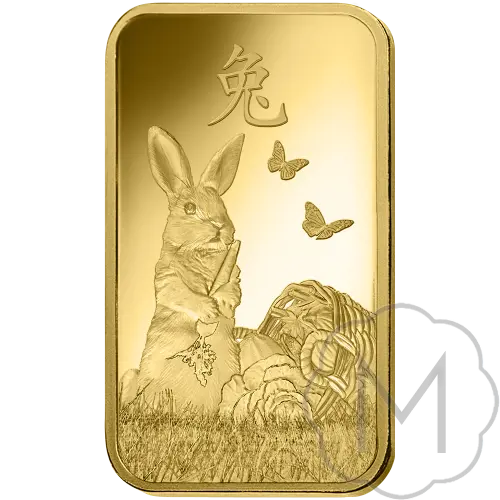 Pamp Suisse Lunar Rabbit Gold 1 Troy Ounce #1