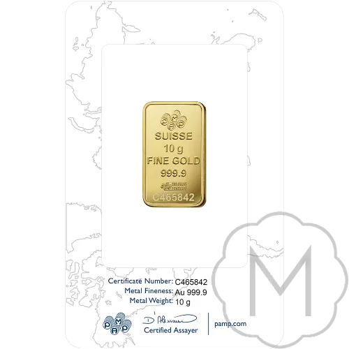 Pamp Suisse Rosa Goud 10 gram #4