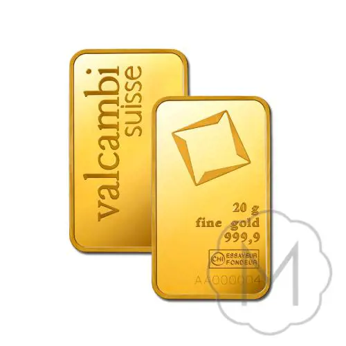 Valcambi Goud 20 gram #1