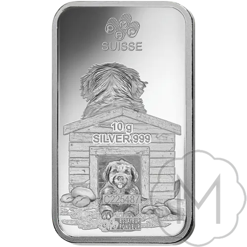 Pamp Suisse Lunar Dog Silber 10 Gramm #2