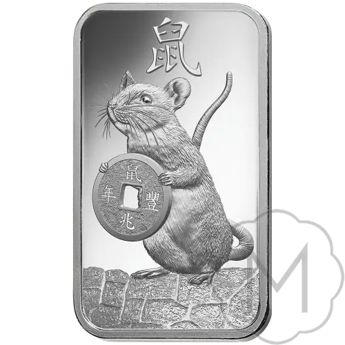 Pamp Suisse Lunar Rat Silber 10 Gramm #1