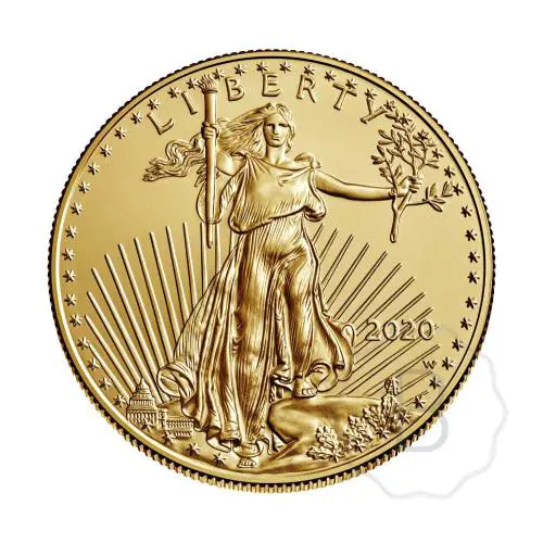 American Eagle Type 1 2020 Goud 1 Troy Ounce #2