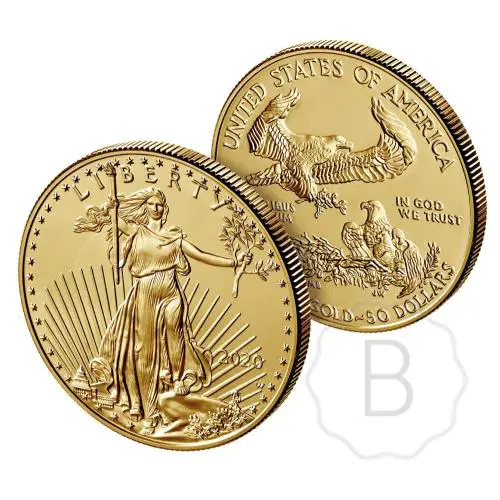 American Eagle Type 1 2020 Goud 1 Troy Ounce #3