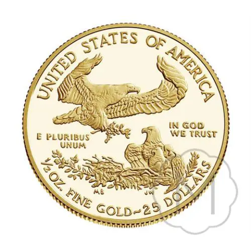 American Eagle Type 1 Meerjarig Goud 0,5 Troy Ounce #1