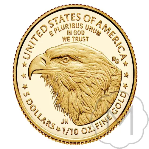 American Eagle Type 2 2021 Goud 0,1 Troy Ounce #1