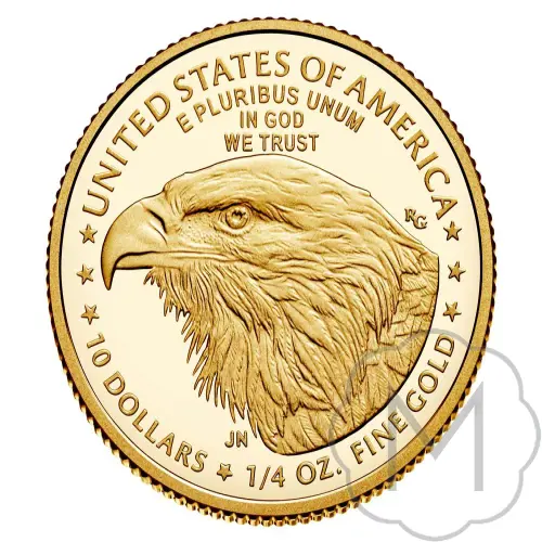 American Eagle Type 2 2021 Goud 0,25 Troy Ounce #1
