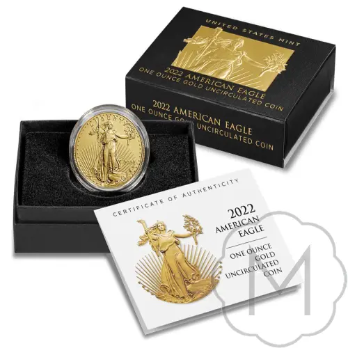 American Eagle Type 2 Meerjarig Goud 1 Troy Ounce #4