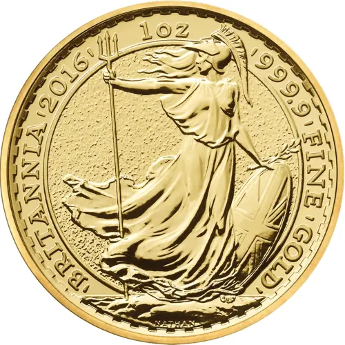 Britannia 2016 Gold 1 Troy Ounce #1