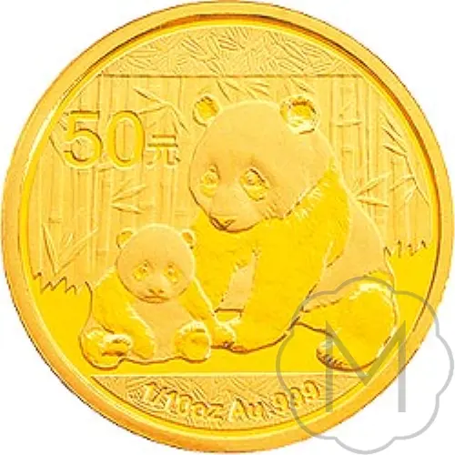 Chinese Panda 2012 Gold 0.1 Troy Ounce #1