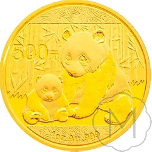 Chinese Panda 2012 Gold 1 Troy Ounce #1