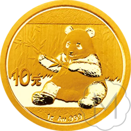 Chinese Panda 2017 Goud 1 gram #1