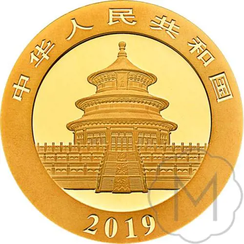 Chinese Panda 2019 Gold 15 grams #2