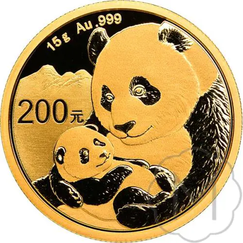 Chinese Panda 2019 Gold 15 grams #1