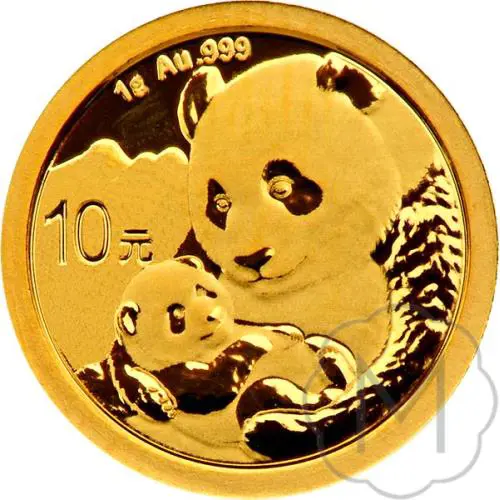 Chinese Panda 2019 Gold 1 gram #1