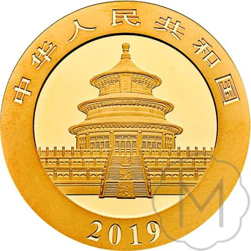 Chinese Panda 2019 Gold 30 grams #2