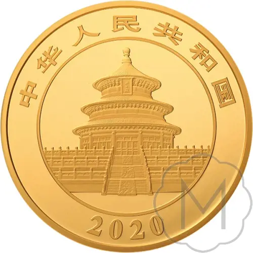 Chinese Panda 2020 Gold 150 grams #2