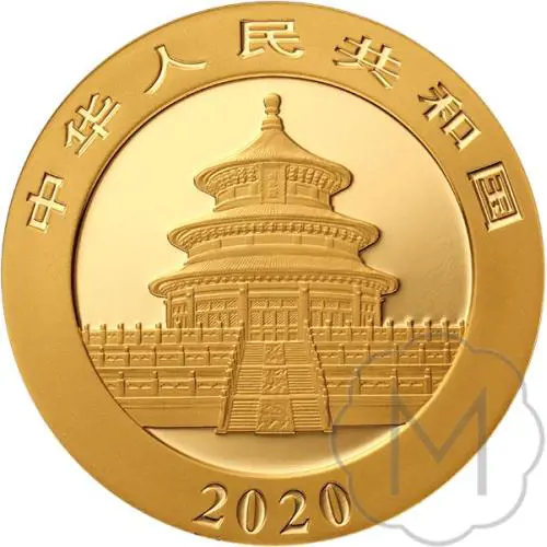 Chinese Panda 2020 Gold 15 grams #2