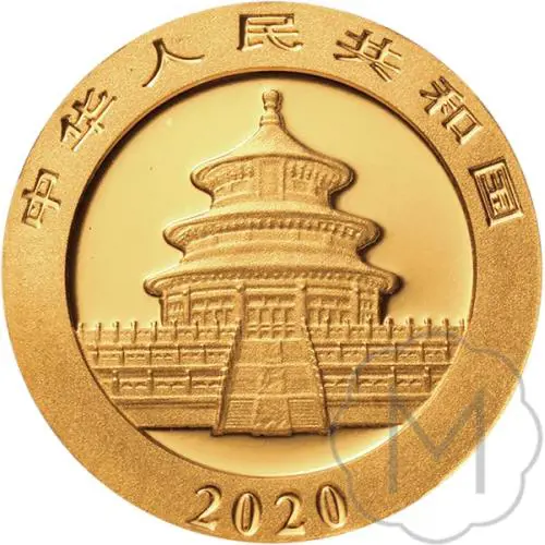 Chinese Panda 2020 Gold 1 gram #2