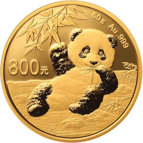 Chinese Panda 2020 Gold 50 grams #1
