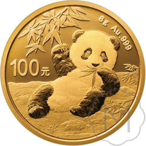 Chinese Panda 2020 Goud 8 gram #1