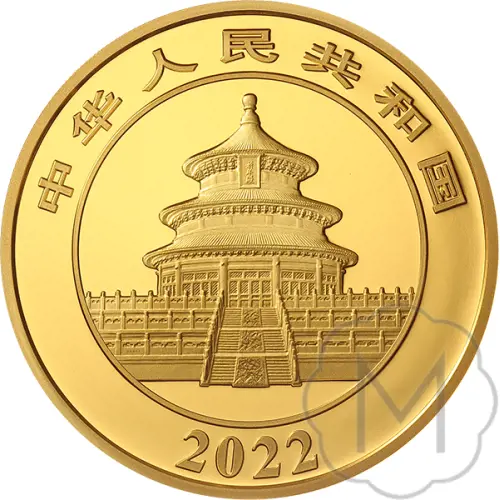 Chinese Panda 2022 Gold 150 grams #2