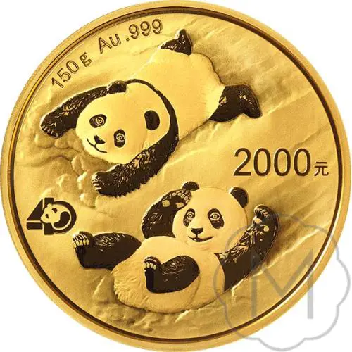 Chinese Panda 2022 Gold 150 grams #1