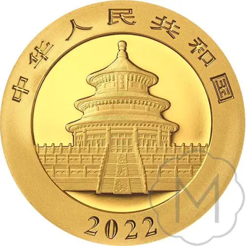Chinese Panda 2022 Gold 30 grams #2