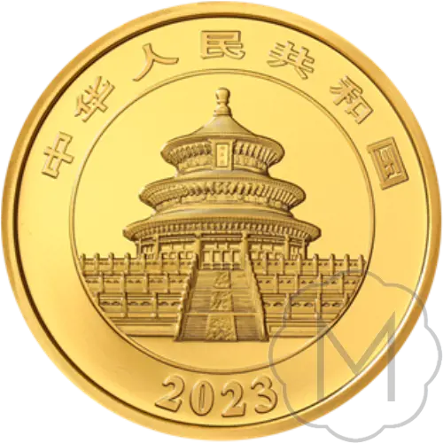 Chinese Panda 2023 Gold 100 grams #2