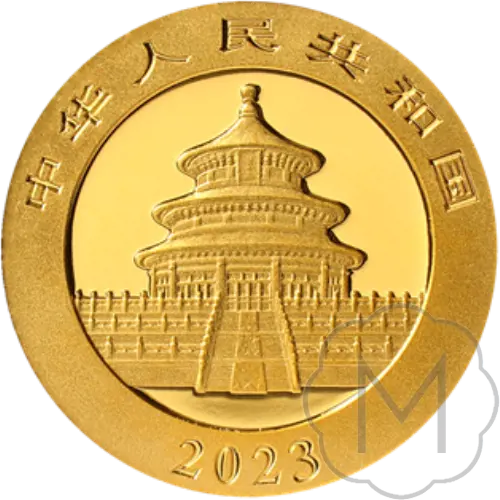 Chinese Panda 2023 Gold 1 gram #2