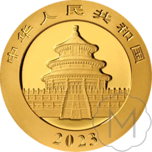 Chinese Panda Multiple Years Gold 8 grams #2