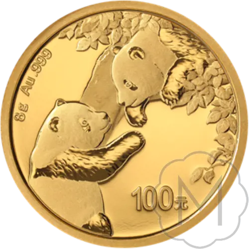 Chinese Panda Multiple Years Gold 8 grams #1