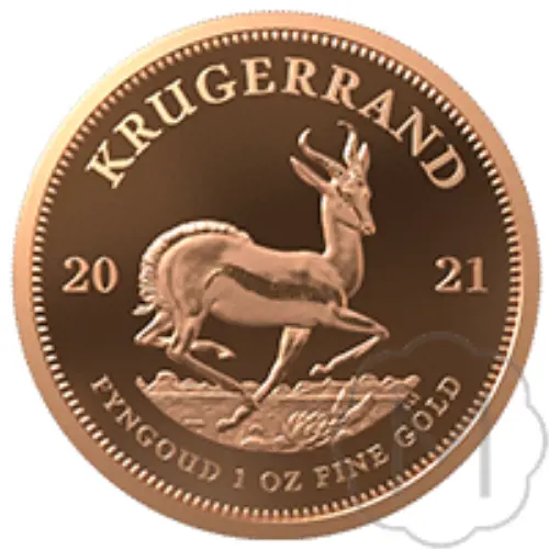 Krugerrand 2021 Gold 1 Troy Ounce #1