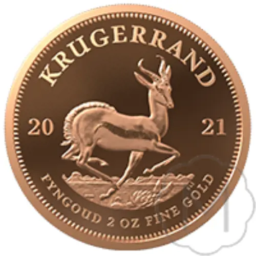 Krugerrand 2021 Goud 2 Troy Ounce #1