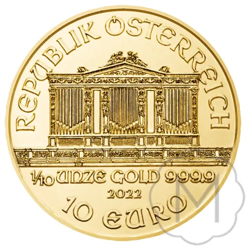 Philharmoniker Meerjarig Goud 0,1 Troy Ounce #1