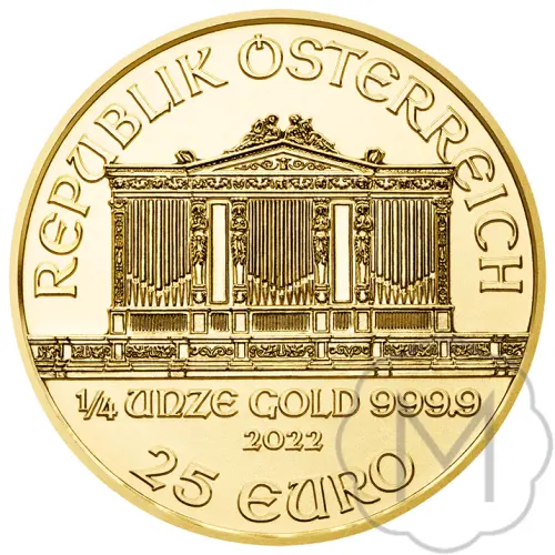 Philharmoniker Meerjarig Goud 0,25 Troy Ounce #1