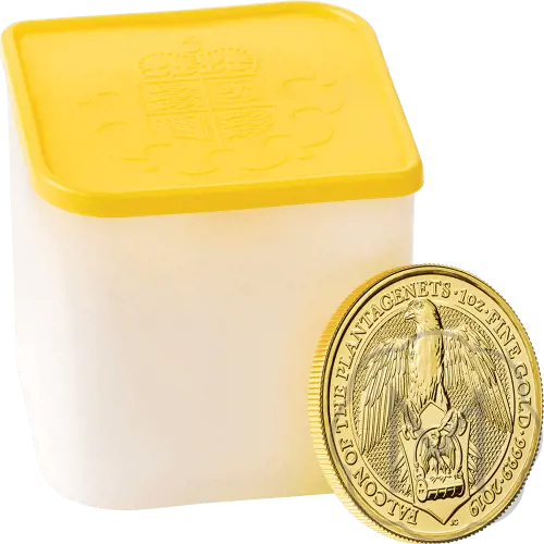 Queens Beasts Falcon Multiple Years Gold 1 Troy Ounce #4