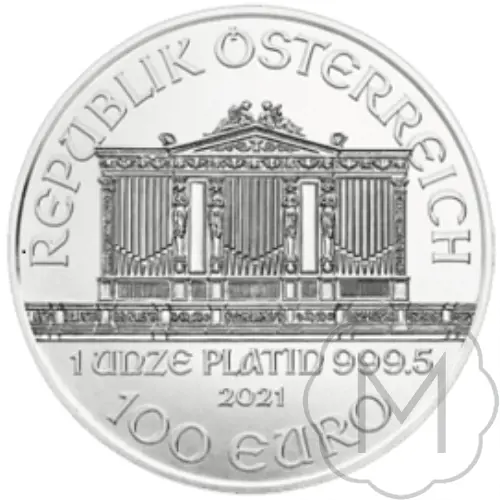Philharmoniker 2021 Platinum 1 Troy Ounce #1