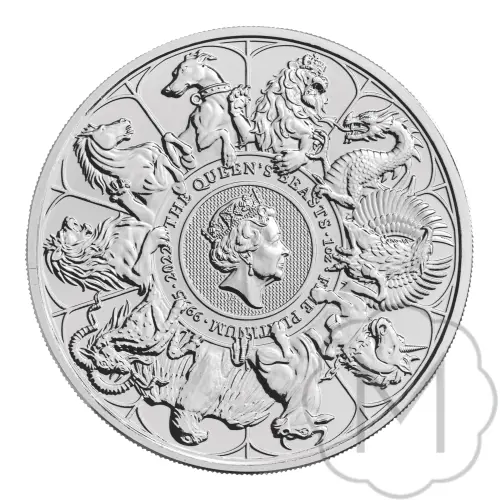 Queens Beasts Completer 2022 Platinum 1 Troy Ounce #1