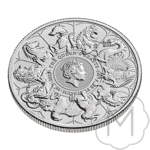 Queens Beasts Completer 2022 Platinum 1 Troy Ounce #3