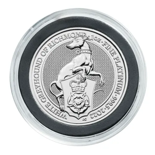Queens Beasts White Lion 2022 Platinum 1 Troy Ounce #1