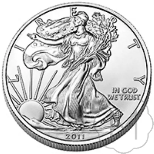 American Eagle Type 1 2011 Zilver 1 Troy Ounce #2