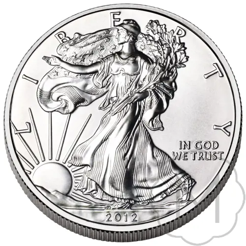 American Eagle Type 1 2012 Silver 1 Troy Ounce #2