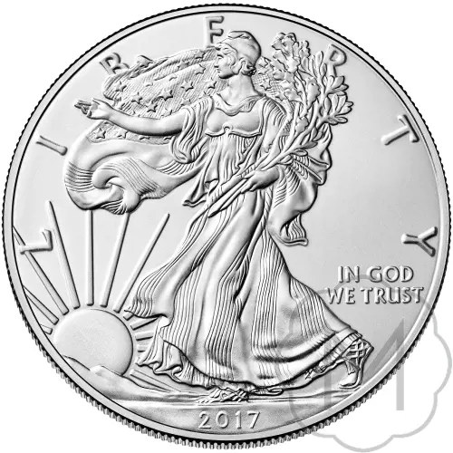 American Eagle Type 1 2017 Zilver 1 Troy Ounce #2